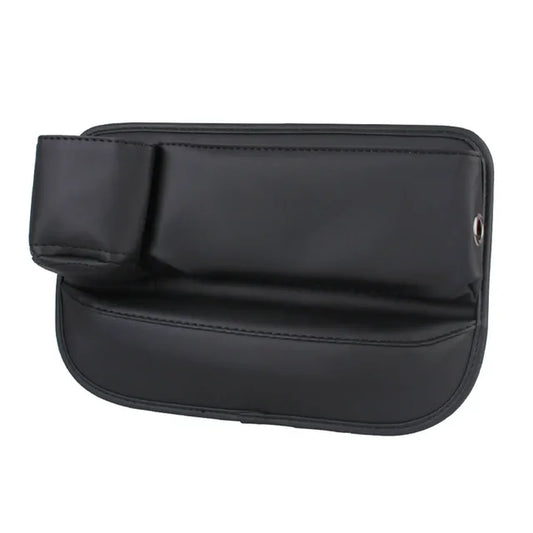 Pu Leather Car Seat Gap Organizer Console Side Storage Box with Cup Holder Car Interior Accessories