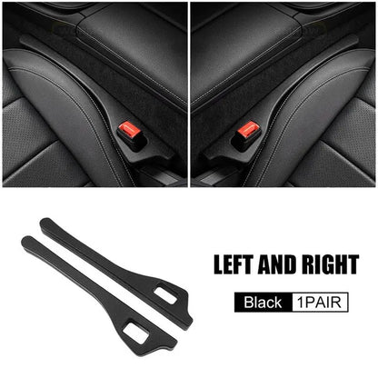 1Pair Car Seat Gap Plug Anti-Seat Leakage Chair Seat Sealing Strip Seat Seam Front Gap Filling Plug Car Interior Accessories