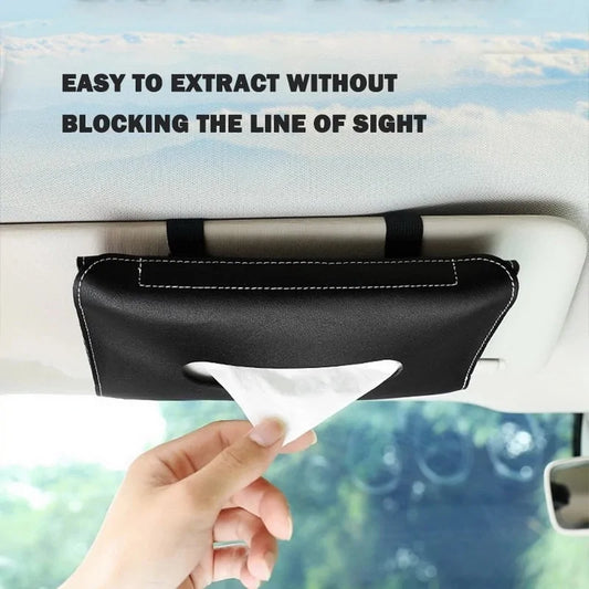 Car Sun Visor Tissue Box Holder